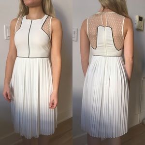 Pleated Midi Dress